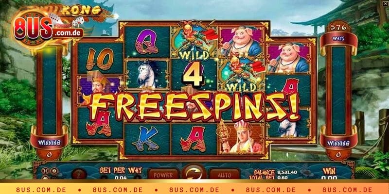 Giới thiệu Wukong Slot - Booongo 8US