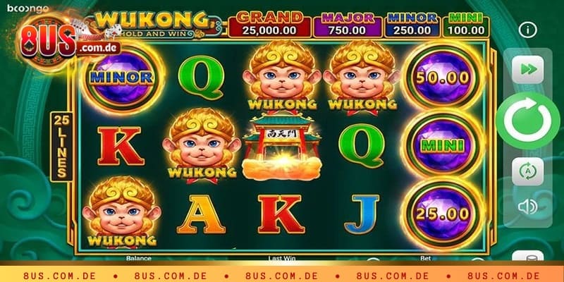 Luật chơi Wukong Slot - Booongo