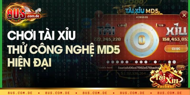 Tài xỉu MD5 được hiểu như thế nào?